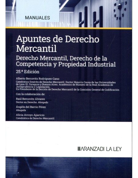 APUNTES DE DERECHO MERCANTIL 2024 25ªED